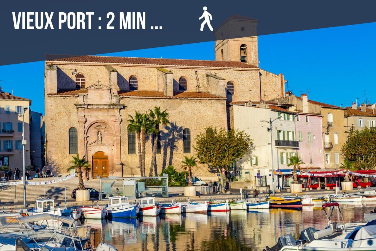Sunny Duplex 4Pers 50M2 A 2Mn A Pieds Du Vieux Port Lejlighed La Ciotat Eksteriør billede